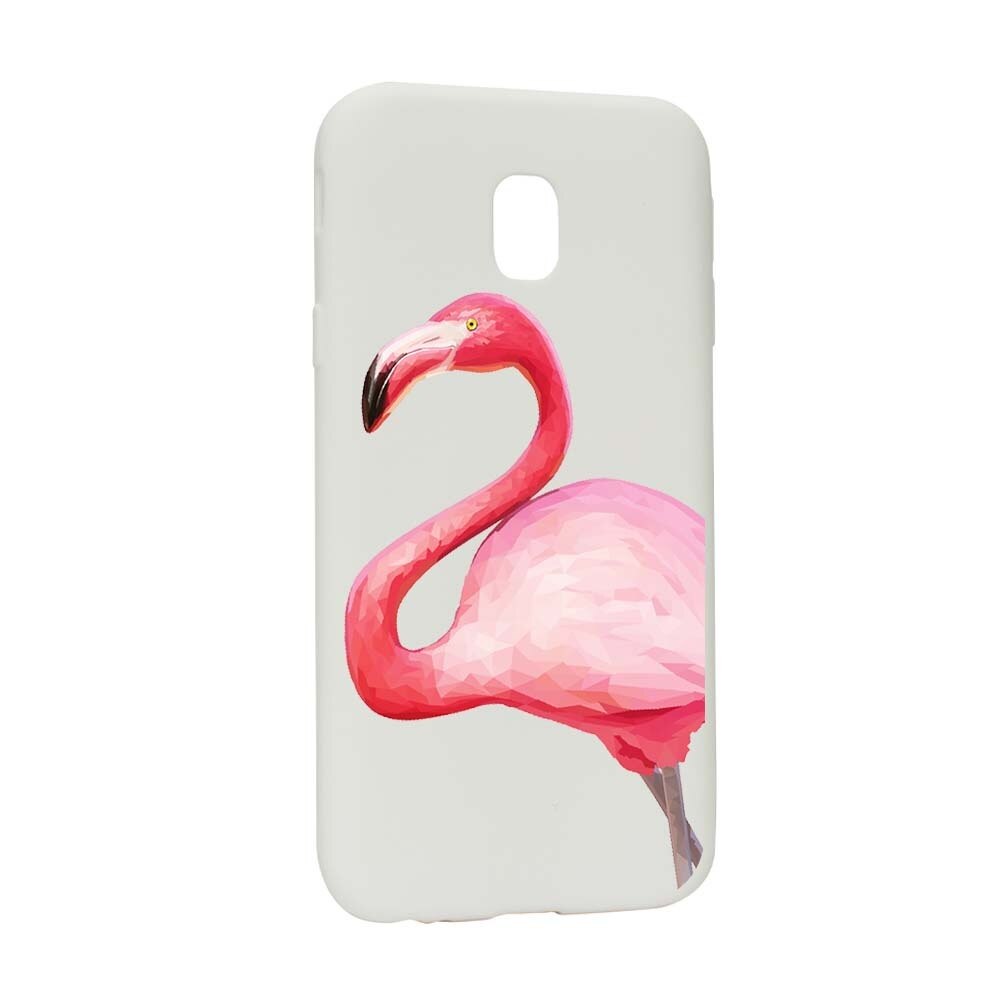 Husa Samsung Galaxy J7 2018, Silicon, Flamingo W55