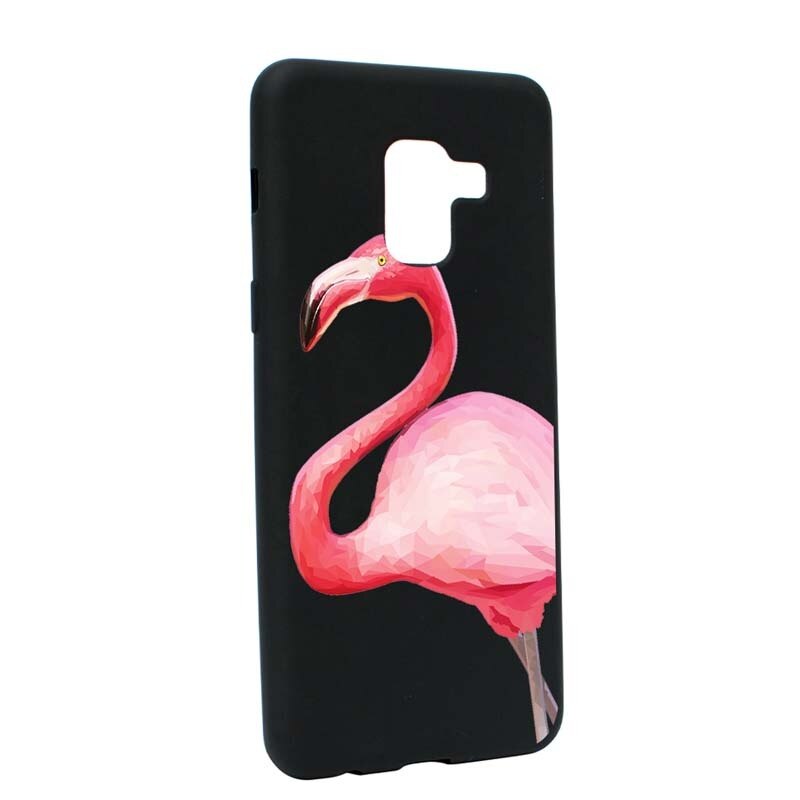 Husa Samsung Galaxy A5 2018, Silicon, Flamingo B55