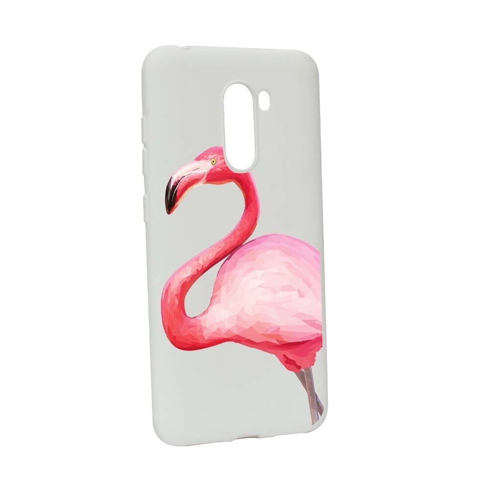 Husa Xiaomi PocoPhone F1, Silicon, Flamingo W55