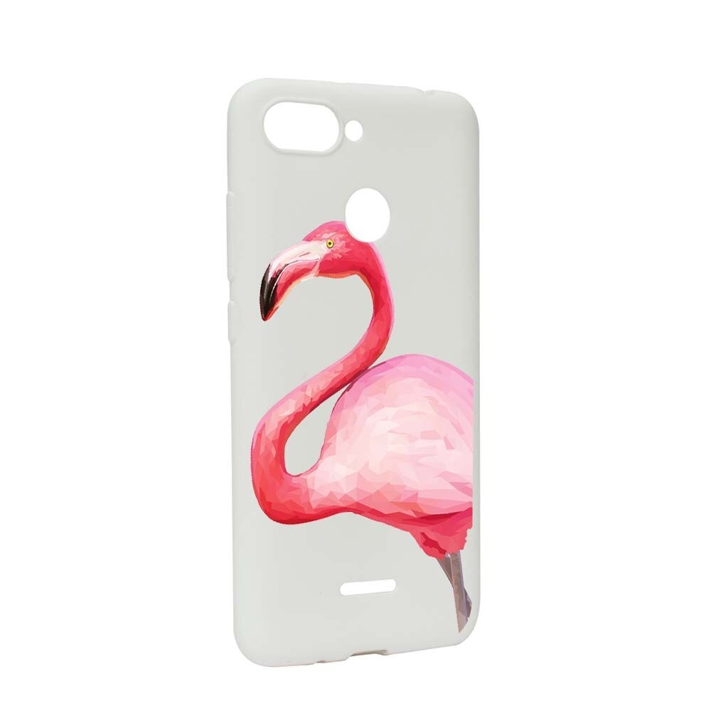 Husa Xiaomi Redmi 6, Silicon, Flamingo W55