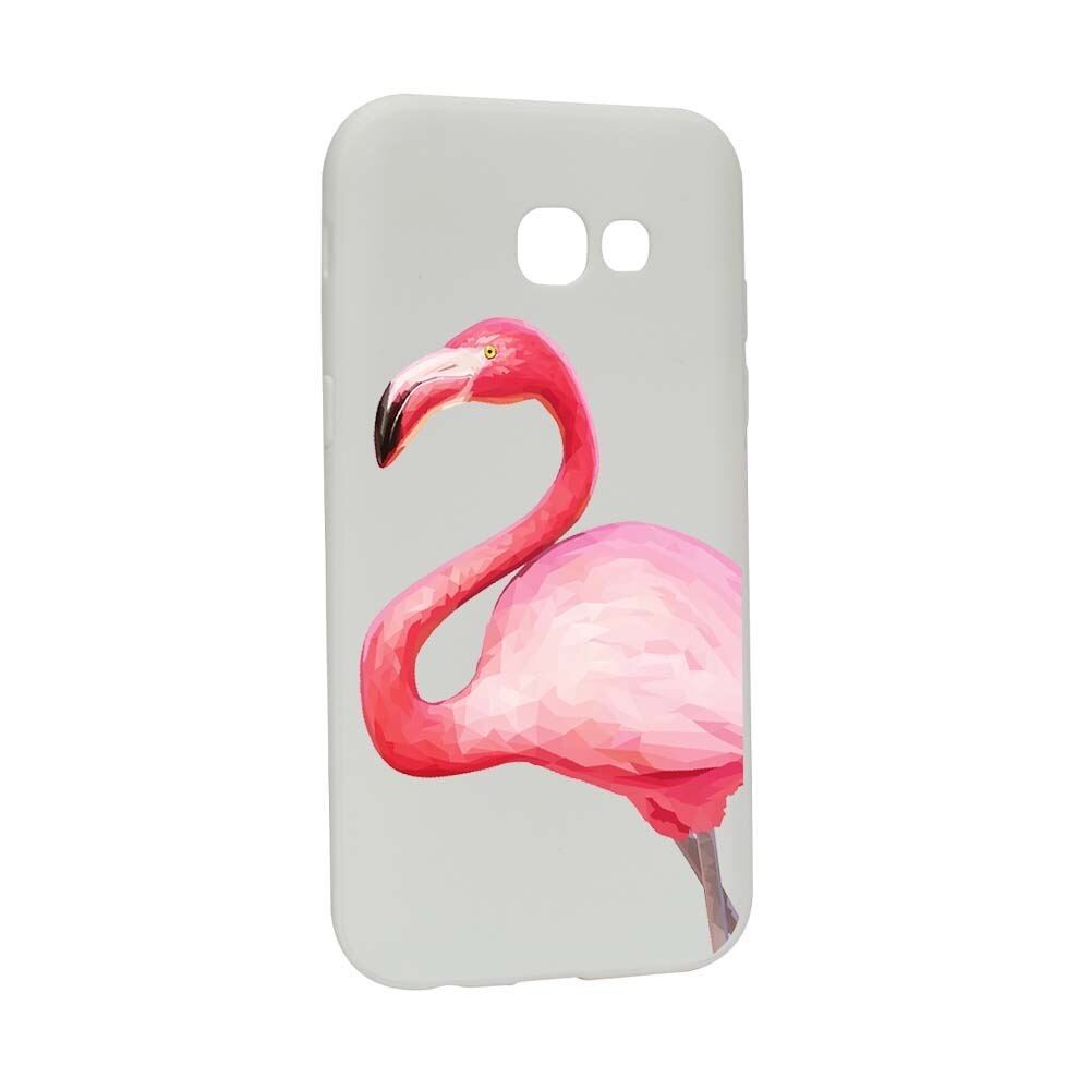 Husa Samsung Galaxy A3 2017, Silicon, Flamingo W55
