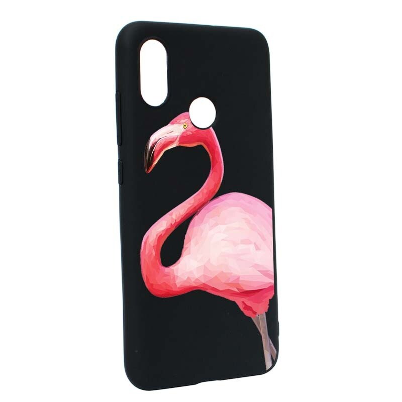 Husa Xiaomi Mi 8, Silicon, Flamingo B55