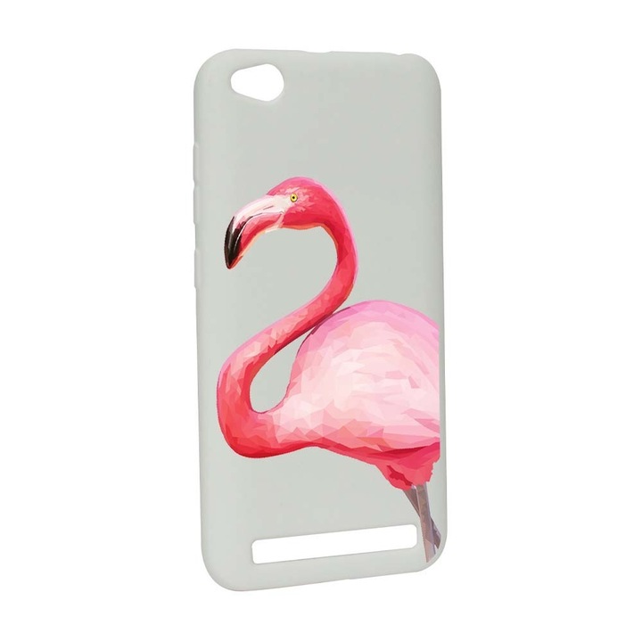 Husa Xiaomi Redmi 5A, Silicon, Flamingo W55