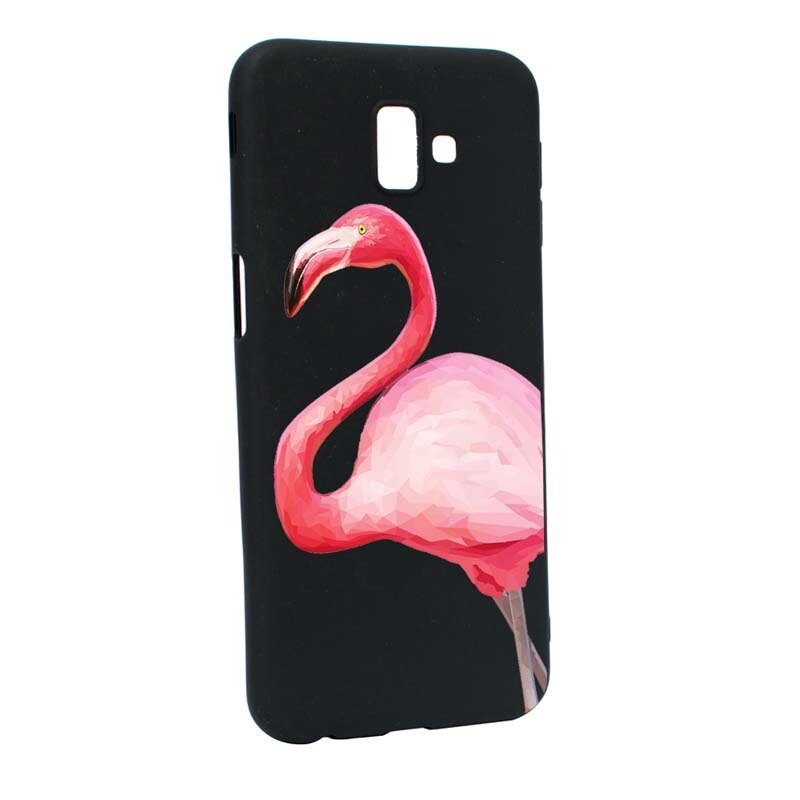 Husa Samsung Galaxy J6 Plus / J6 Prime, Silicon, Flamingo B55