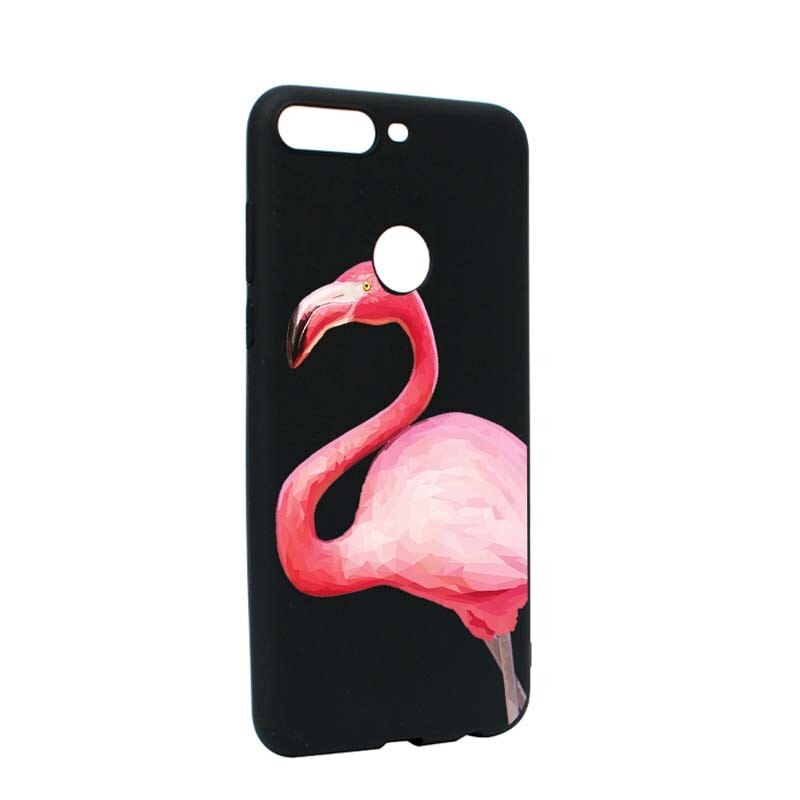 Husa Huawei Y7 2018 / Y7 Prime 2018, Silicon, Flamingo B55