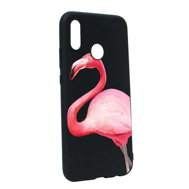 Husa Huawei P20 Lite, Silicon, Flamingo B55