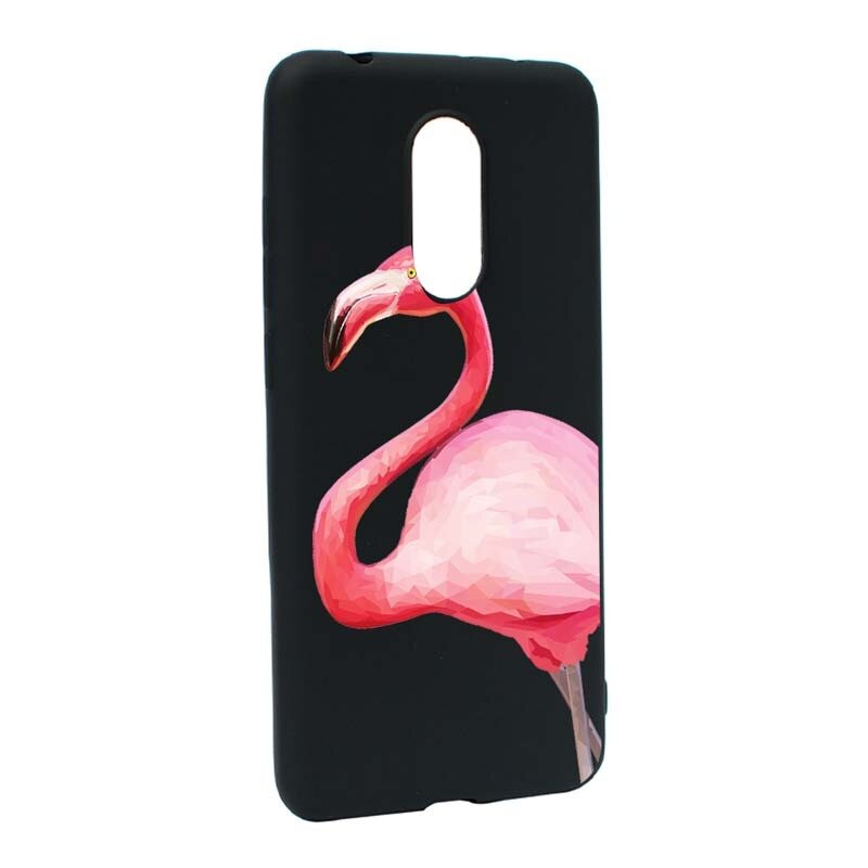 Husa Xiaomi Redmi 5, Silicon, Flamingo B55
