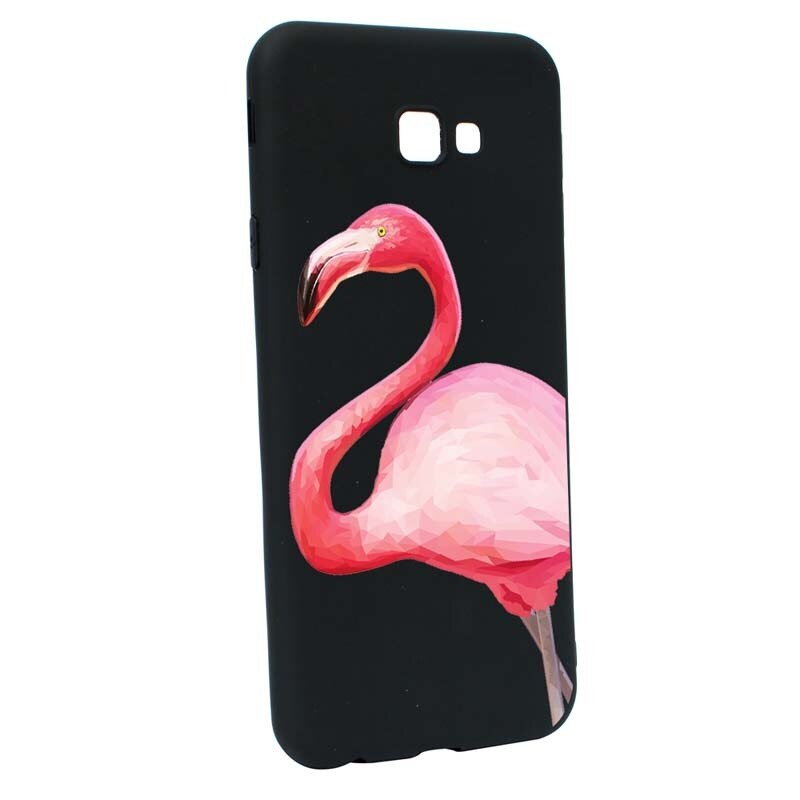 Husa Samsung Galaxy J4 Plus, Silicon, Flamingo B55