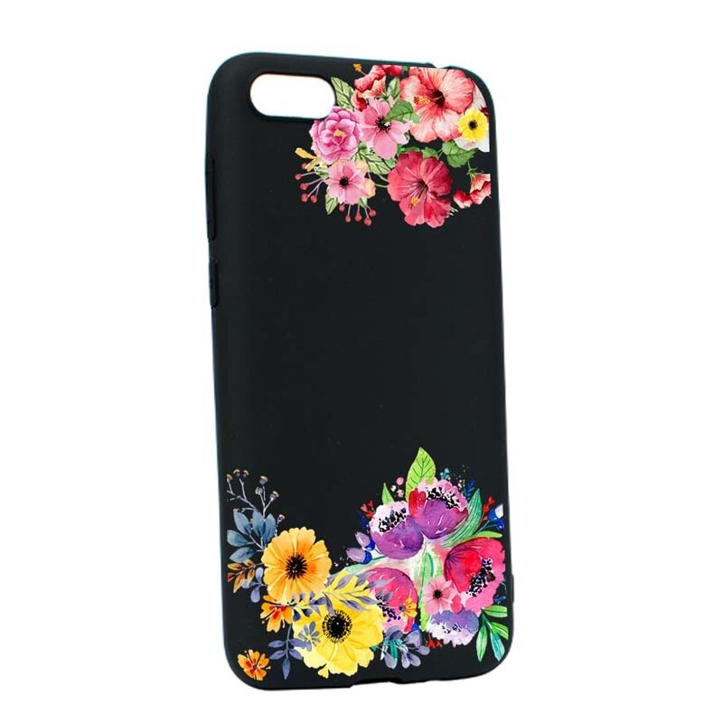 Husa Apple iPhone 7 / 8, Silicon, Flower B56