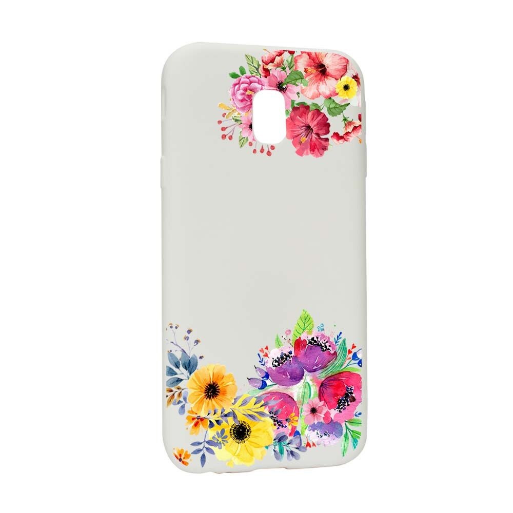 Husa Samsung Galaxy J7 2018, Silicon, Flower W56