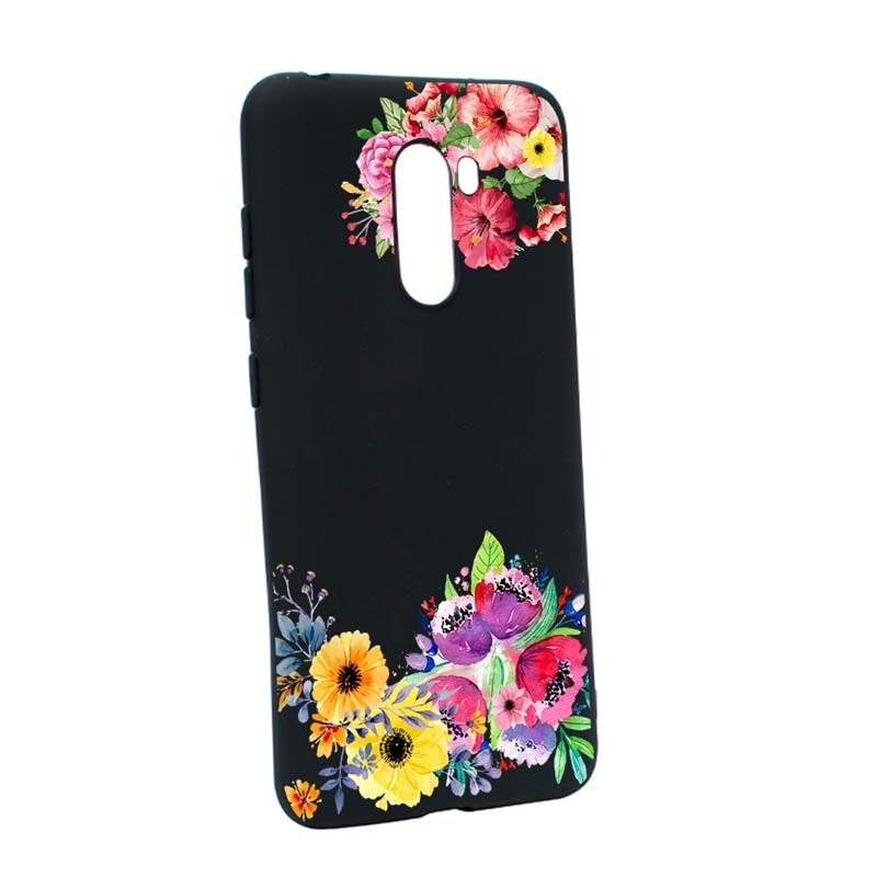 Husa Xiaomi PocoPhone F1, Silicon, Flower B56
