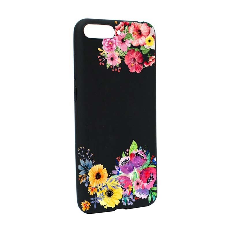 Husa Huawei Y6 2018 / Y6 Prime 2018, Silicon, Flower B56