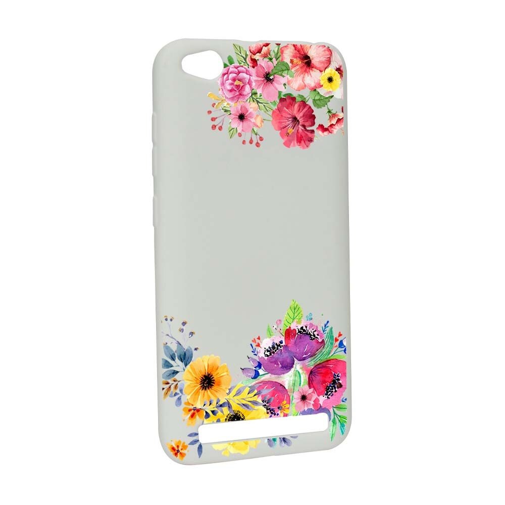 Husa Xiaomi Redmi 5A, Silicon, Flower W56