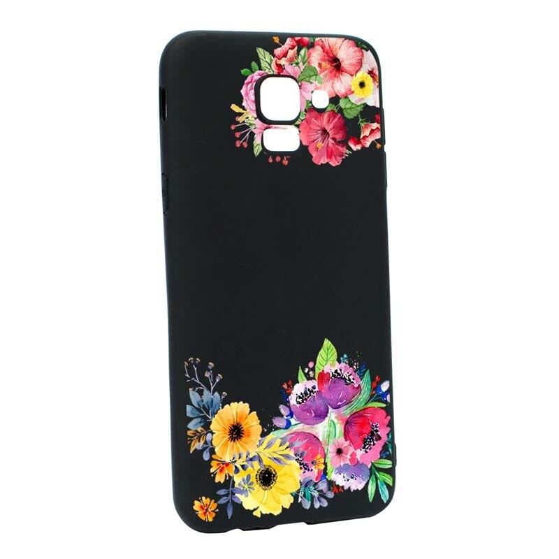 Husa Samsung Galaxy J6 2018, Silicon, Flower B56
