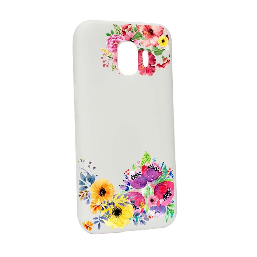 Husa Samsung Galaxy J4 2018, Silicon, Flower W56