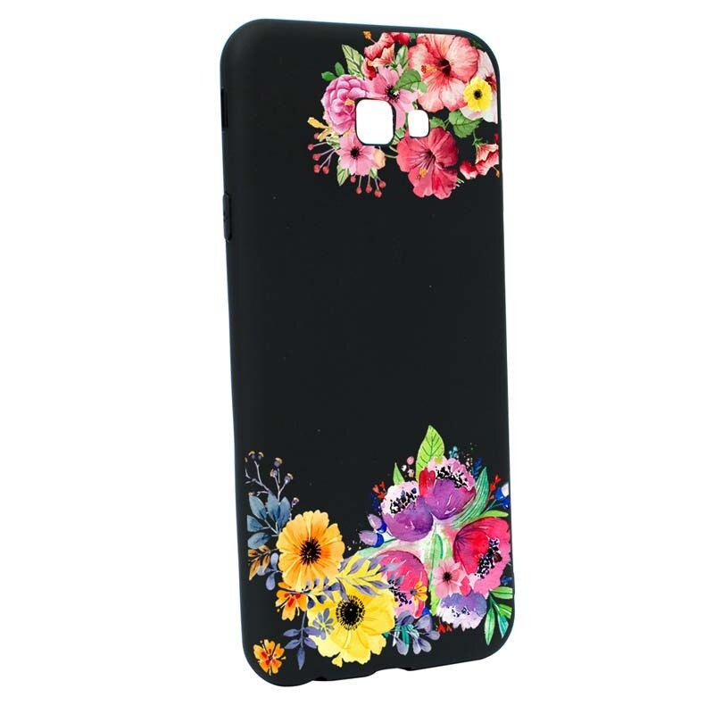 Husa Samsung Galaxy J4 Plus, Silicon, Flower B56