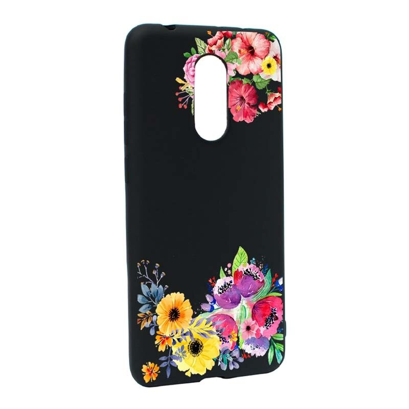 Husa Xiaomi Redmi 5, Silicon, Flower B56