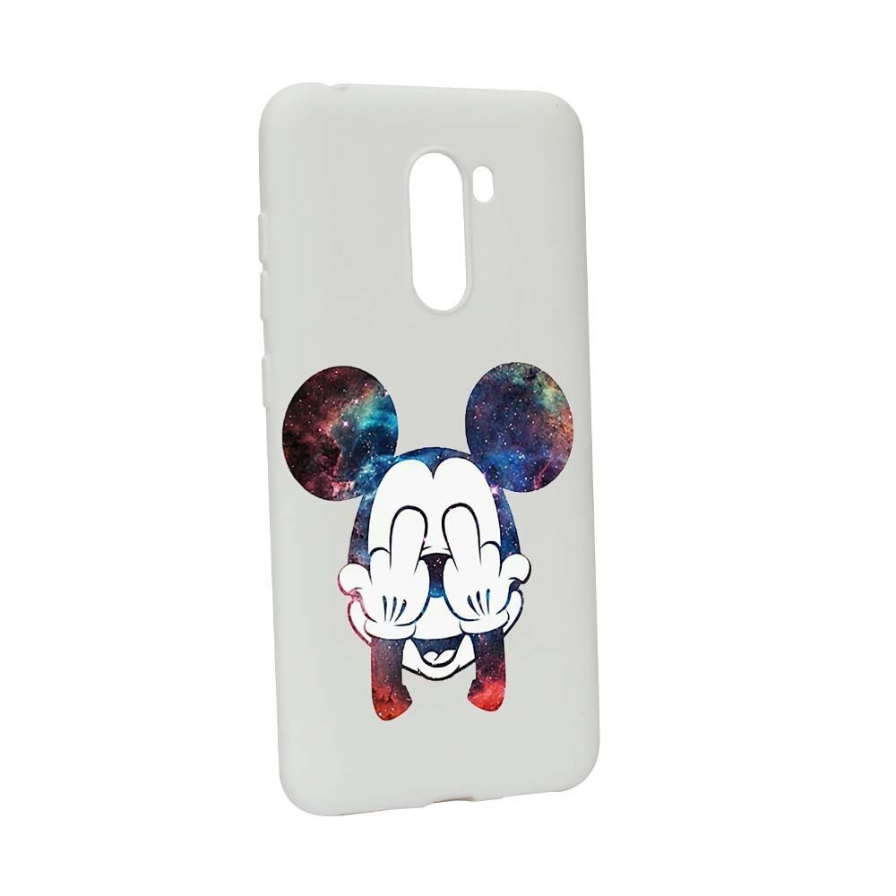Husa Xiaomi PocoPhone F1, Silicon, Mini Mouse FU W57