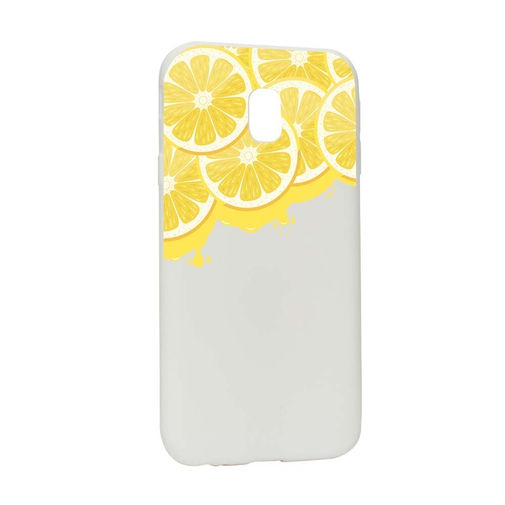 Husa Samsung Galaxy J7 2018, Silicon, Lemon W58