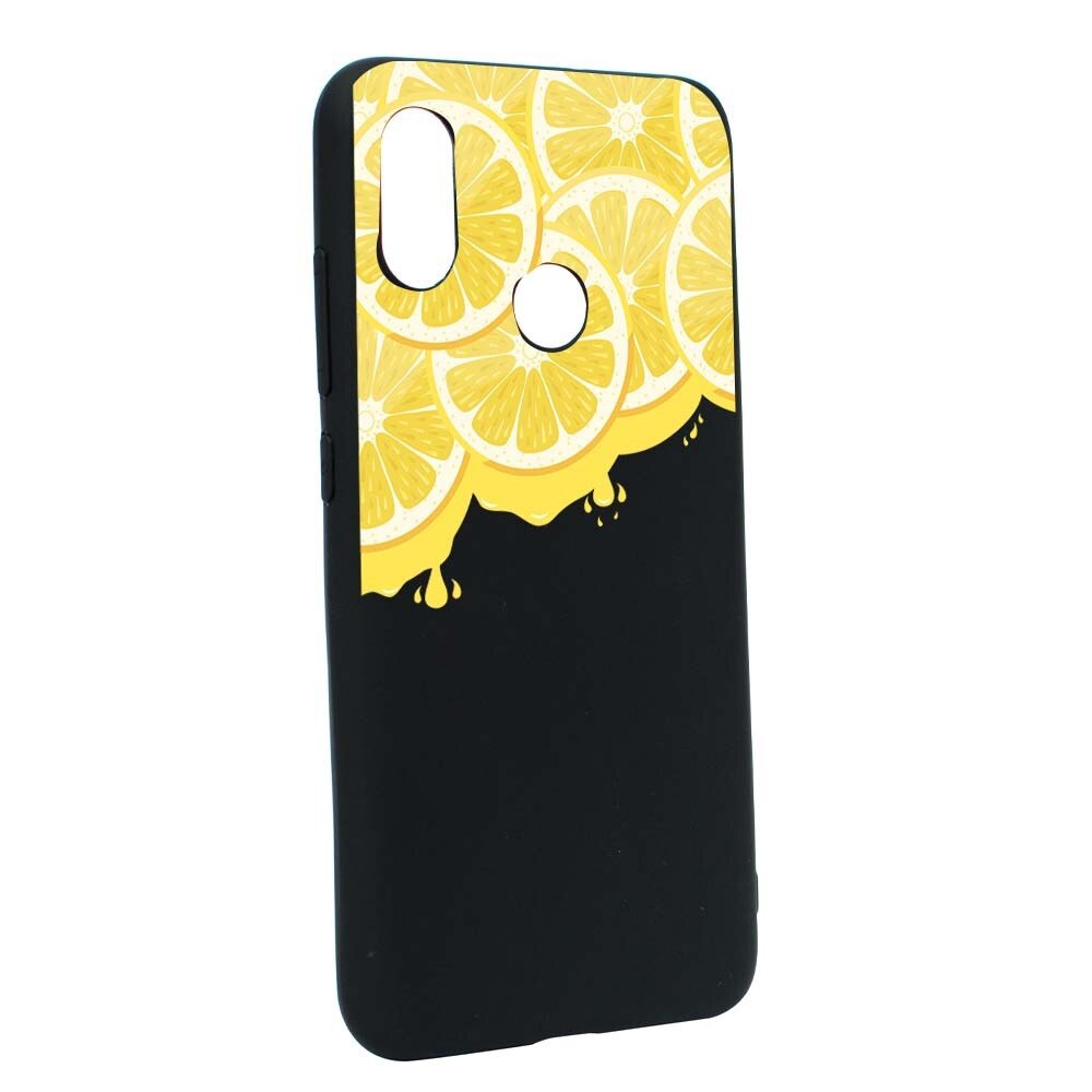 Husa Xiaomi Mi 8, Silicon, Lemon B58