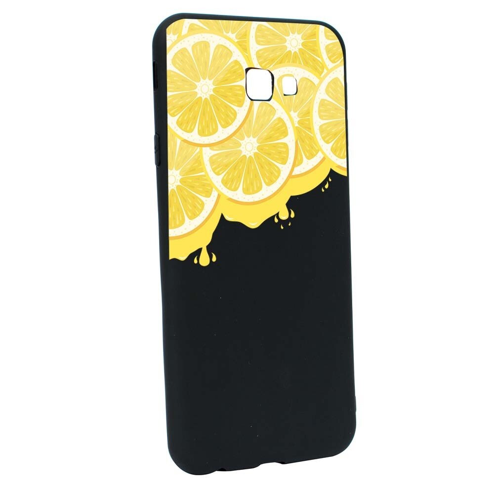 Husa Samsung Galaxy J4 Plus, Silicon, Lemon B58