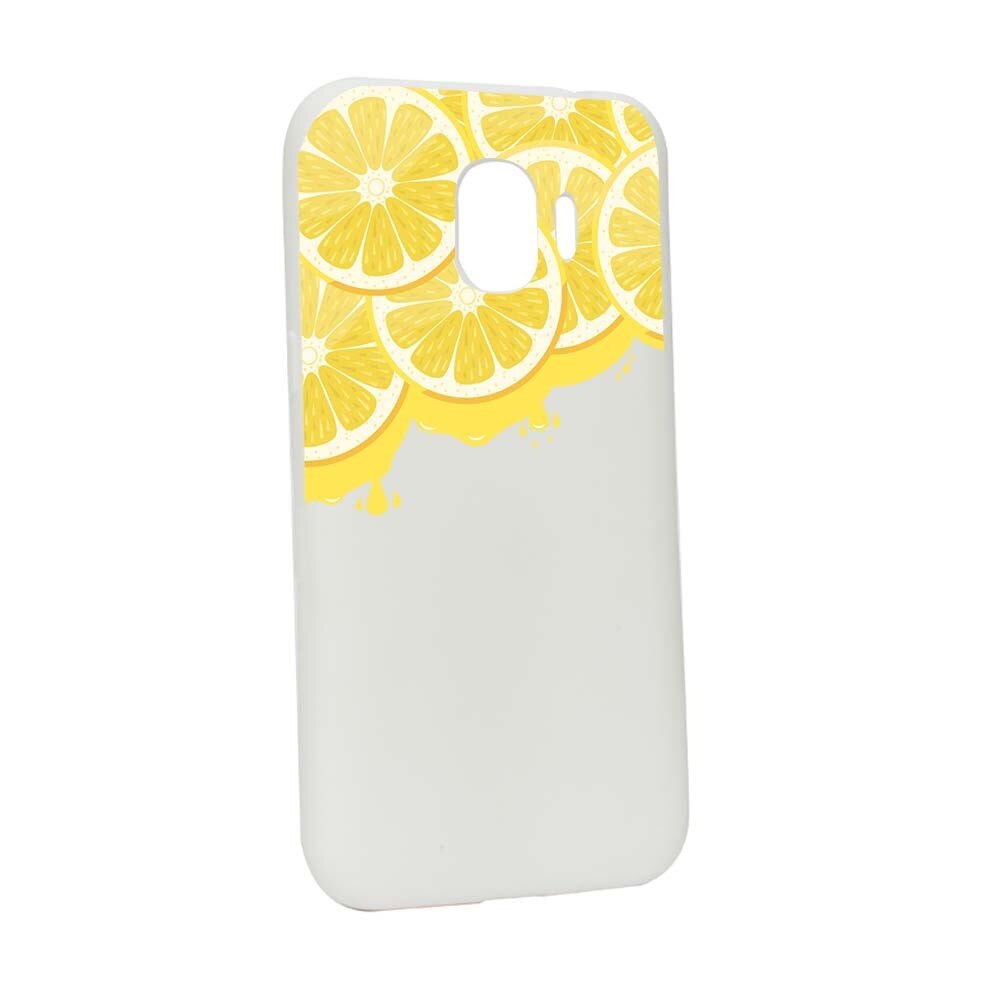 Husa Samsung Galaxy J4 2018, Silicon, Lemon W58