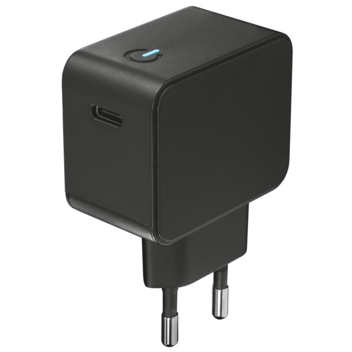 Incarcator retea Trust Summa 18, USB Type C, Black