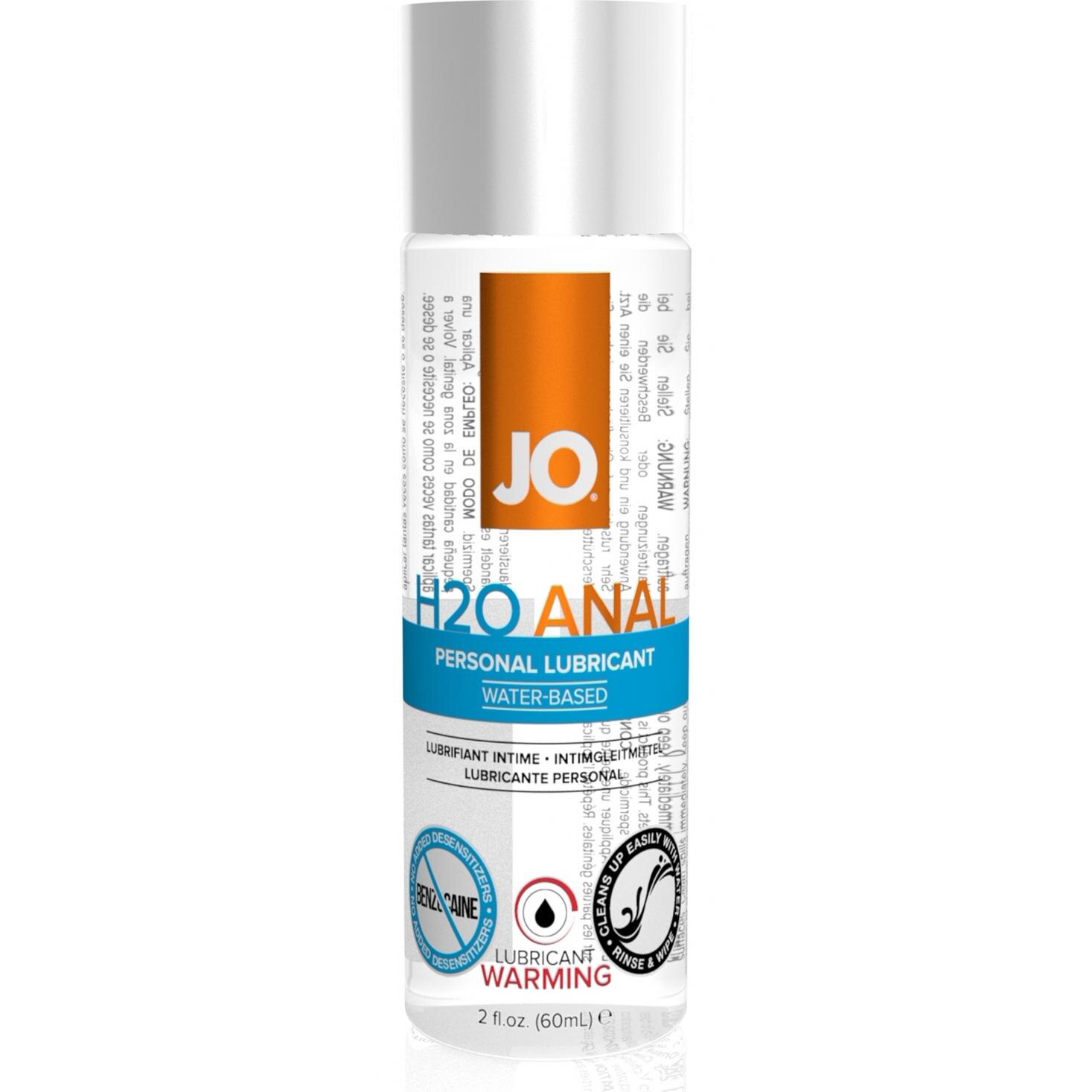Lubrifiant Anal Jo H2o Warming﻿ 60ml