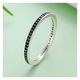 Inel din argint Fashion Band black 6
