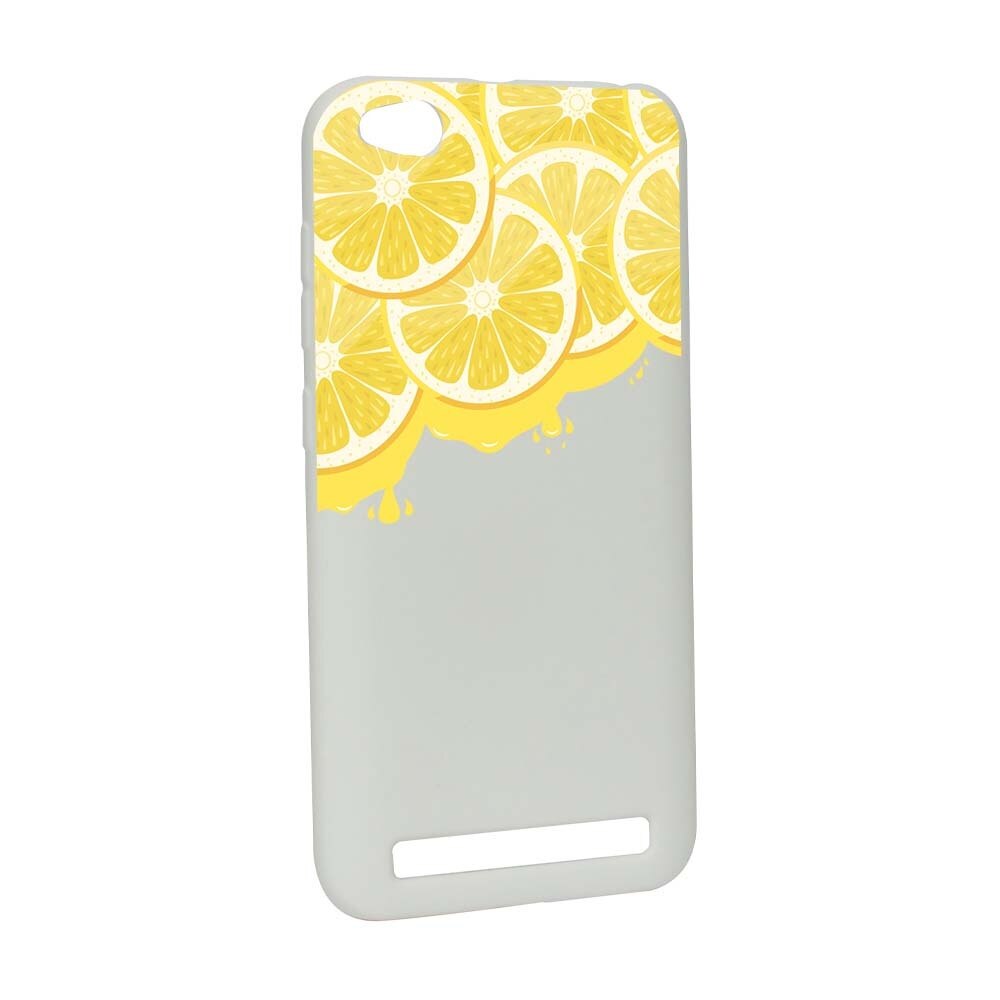 Husa Xiaomi Redmi 5A, Silicon, Lemon W58