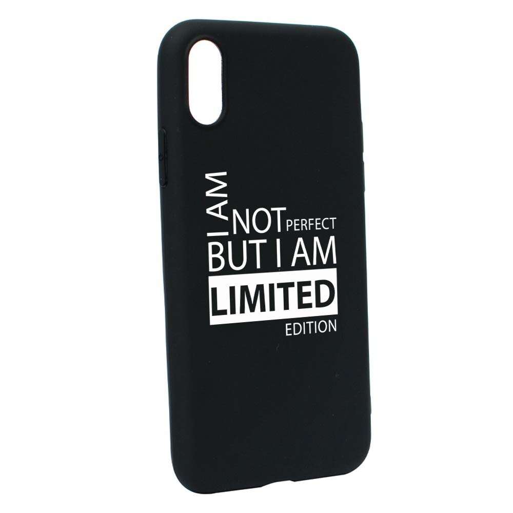 Husa Apple iPhone XS / X, Silicon, Limited Edition B59
