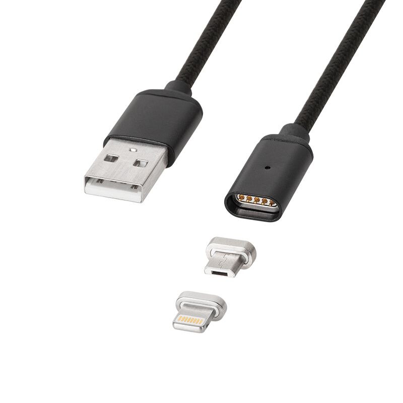 Cablu magnetic USB 3 In 1