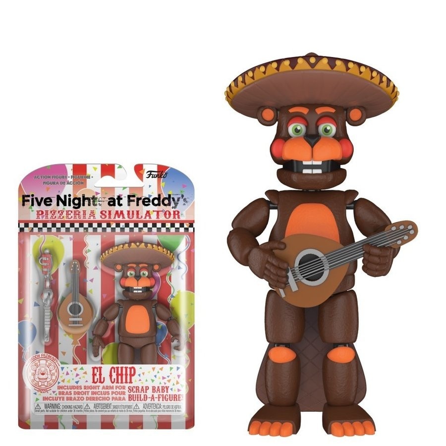 Екшън фигурa Funko Pop Games Five Nights At Freddy's Pizza Sim El