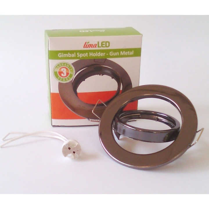 Тяло за луничкa limaLED подвижно, черно