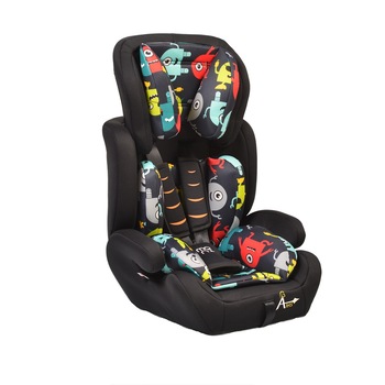 Scaun auto si inaltator Moni Ares 9-36 kg, Multicolor Scaun auto si inaltator Moni Ares 9-36 kg, Multicolor
