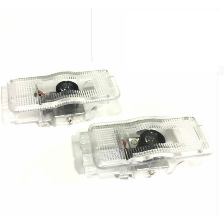 Комплект LED лого емблеми за врата за автомобили Peugeot, 2 броя