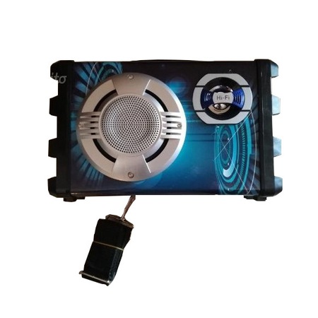 Boxa portabila CMIK cu maner si curea de umar , Cu Port USB , TF Card , AUX IN si Telecomanda inclusa , Radio FM