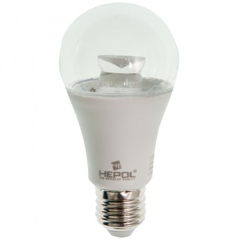 Bec LED Hepol clasic A60 E27 7W lumina calda, AN Bec LED Hepol clasic A60 E27 7W lumina calda, AN