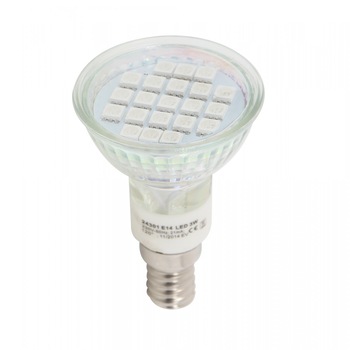Bec LED Hepol spot R50 E14 3W lumina verde, AN Bec LED Hepol spot R50 E14 3W lumina verde, AN