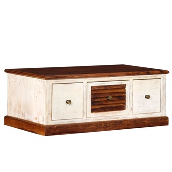 Masuta de cafea din lemn masiv de palisandru si mango, vidaXL, Maro, 90 x 50 x 35 cm Masuta de cafea din lemn masiv de palisandru si mango, vidaXL, Maro, 90 x 50 x 35 cm