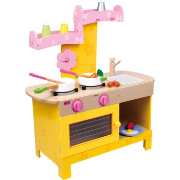 Bucatarie Nena, din lemn, pentru copii Bucatarie Nena, din lemn, pentru copii
