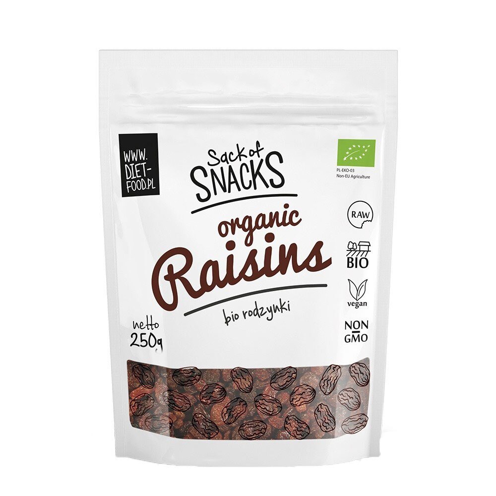 Stafide sultana bio, Diet Food, 250g