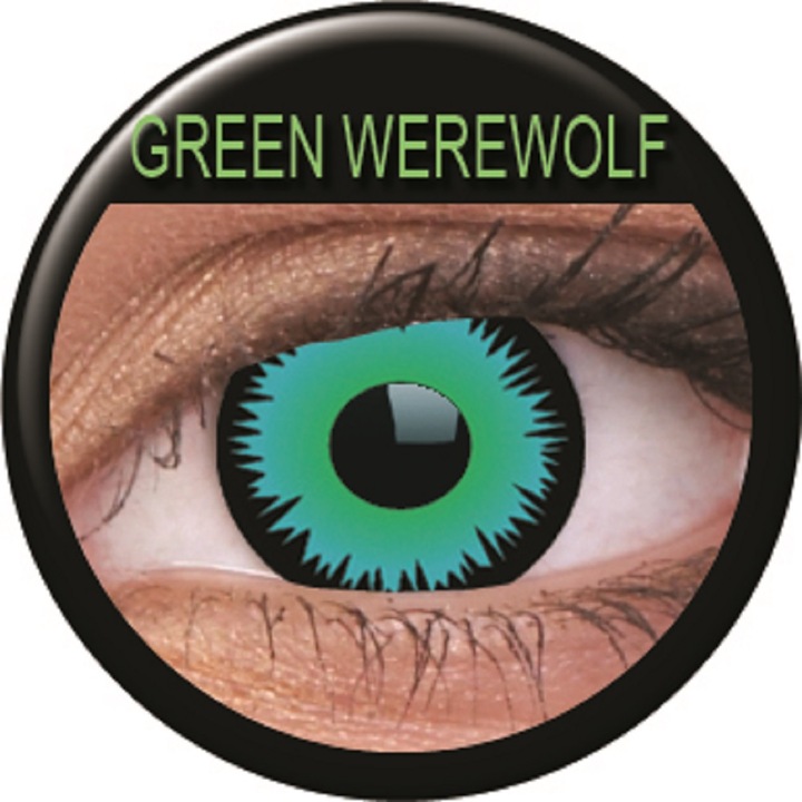 Цветни лещи Colourvue Grazy Green Werewolf
