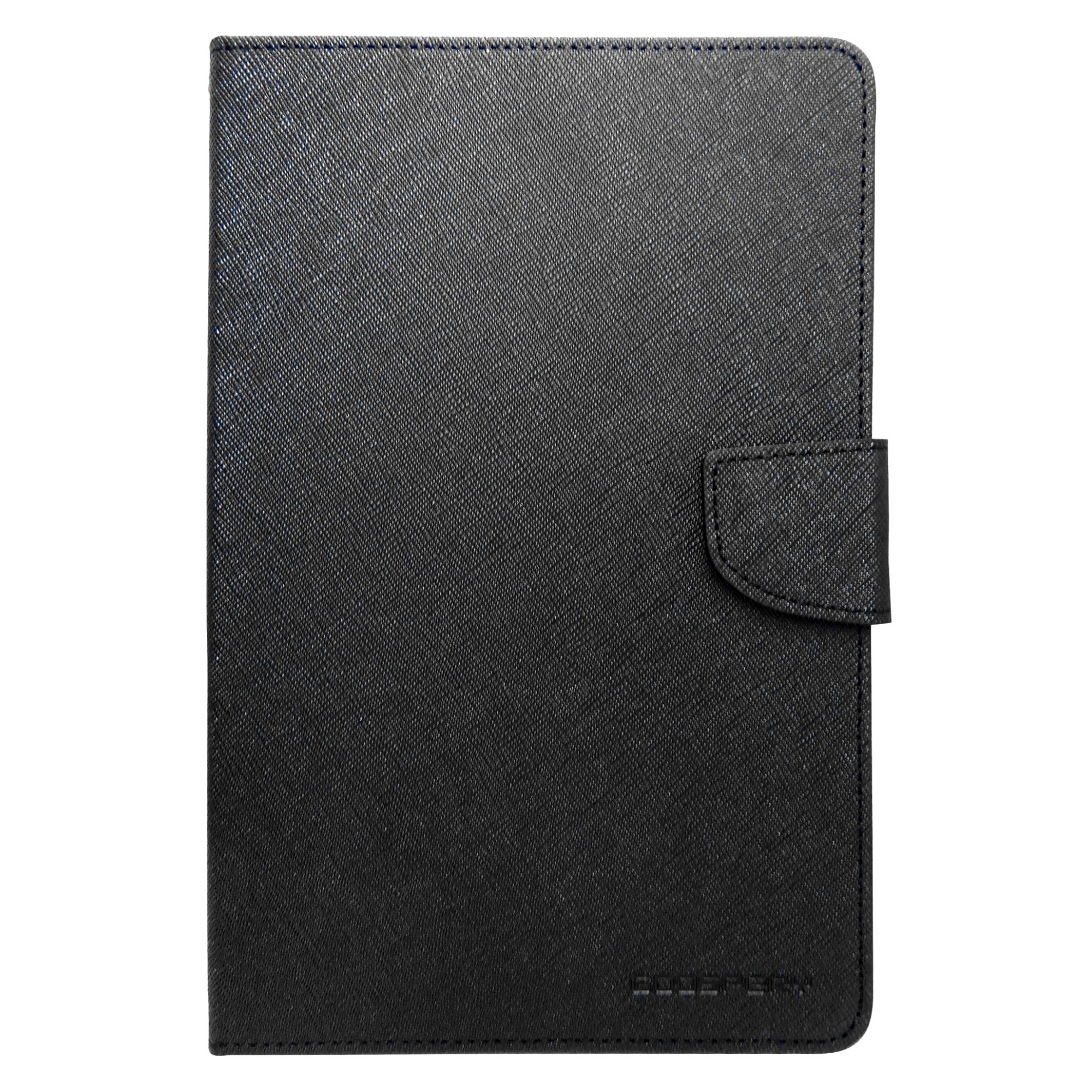 Husa tip carte Mercury Goospery Fancy Diary neagra pentru Samsung Galaxy Tab S2 8 (SM-T710), Tab S2 8 3G LTE (SM-T715)