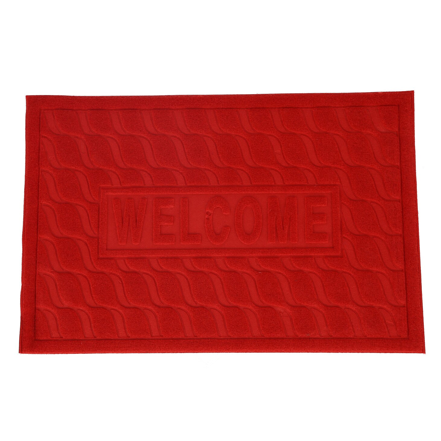 Covoras Intrare GRUNBERG 100% Cauciuc 40 x 60 cm, Rosu DM002