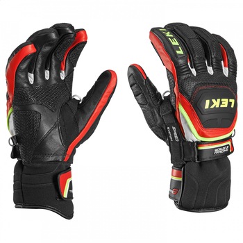 Manusi Ski Adulti Leki World Cup Race Flex S Speed System 7.5 Negru/Rosu Manusi Ski Adulti Leki World Cup Race Flex S Speed System 7.5 Negru/Rosu