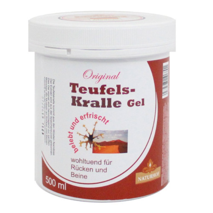 Gel cu Gheara Diavolului - Naturhof 500ml