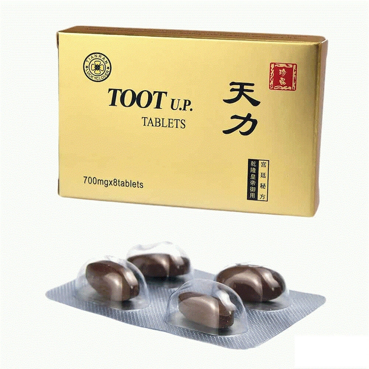 Capsule TOOT UP, natural, pentru cresterea potentei si libidoului barbatilor, efect afrodisiac, 8 buc