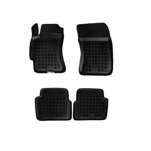 Set 4 covorase/presuri dedicate Subaru Forester III 2008, din cauciuc antiaderent stil tavita calitate de TOP