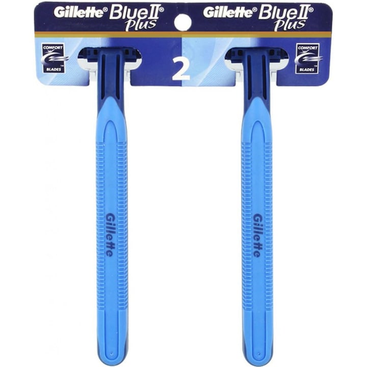 Gillette Blue II Plus eldobható borotva 2 darab